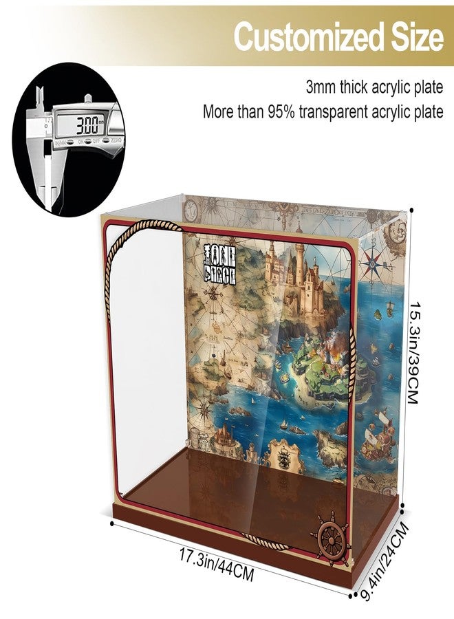 NAOCARD Acrylic Display Case Compatible with Lego The Going Merry Pirate Ship, Dust-Proof Protective Showcase Box for Lego 75639 (Only Case - Model Not Included) - Image 5